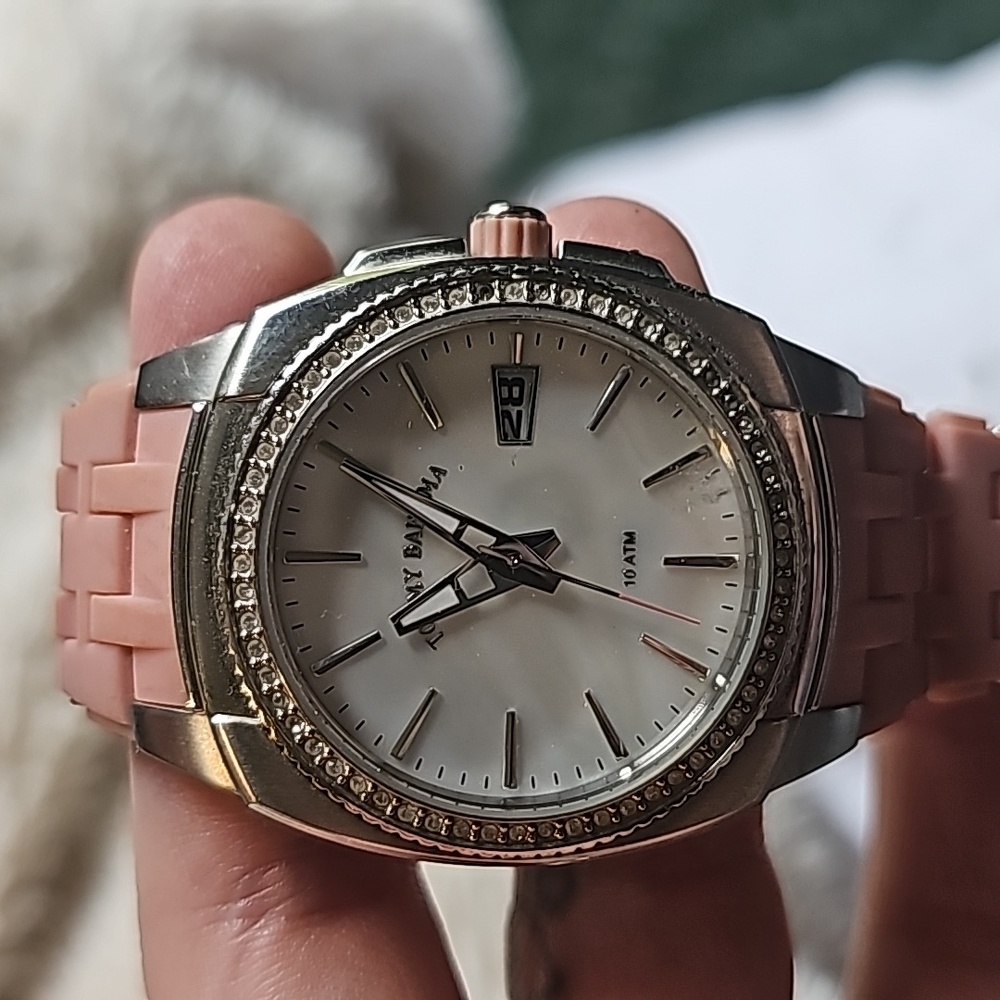 Tommy Bahama soft pink watch